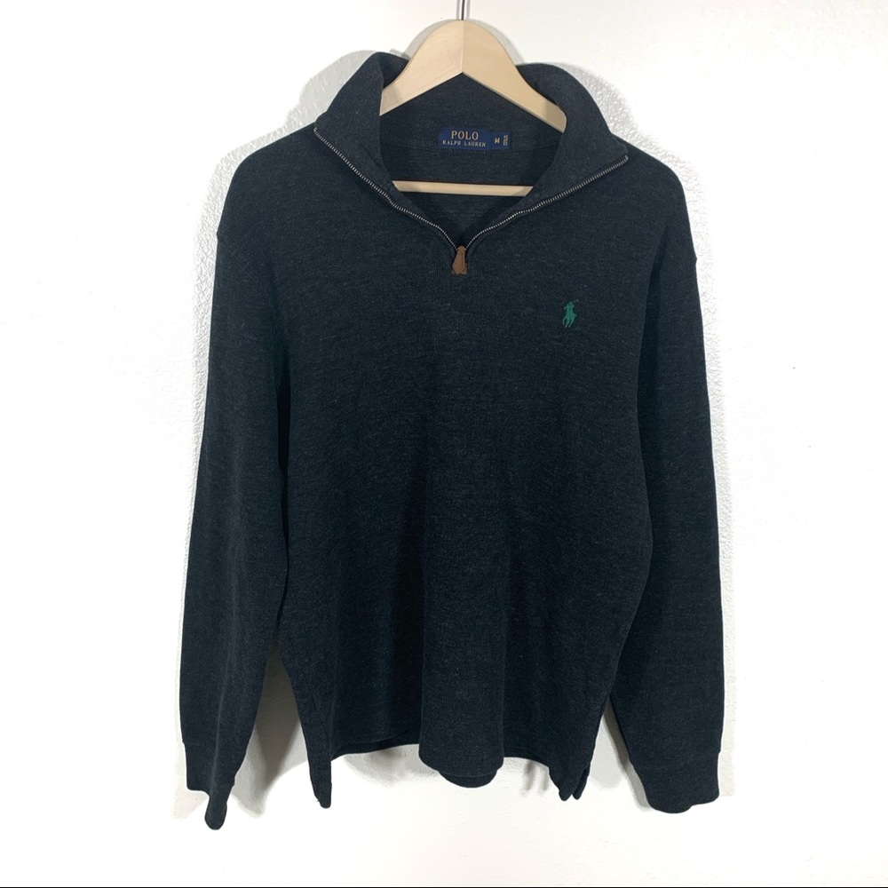 Polo By Ralph Ralph Lauren Dark Gray Sweater Sz M